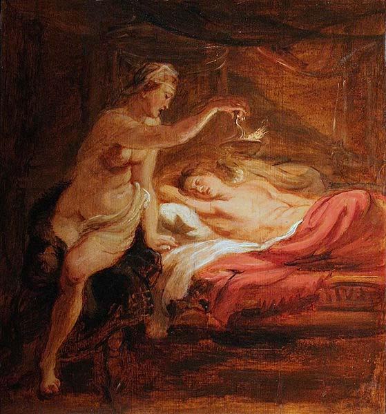 Peter Paul Rubens Psyche et l Amour endormi